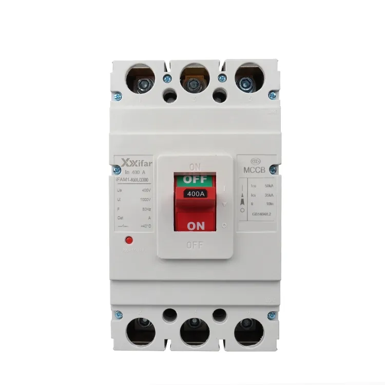 400 Amp Tpn 2p Mccb Circuit Breaker
